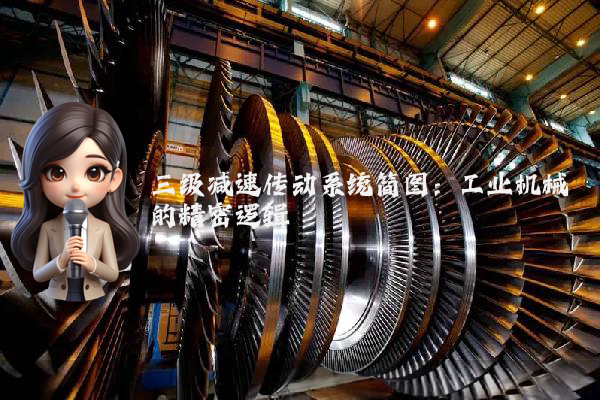 三级减速传动系统简图:工业机械的精密逻辑